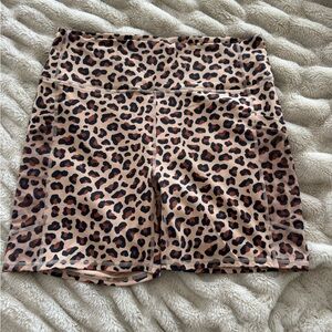 Fabletics PowerHold Leopard Print Leggings XL High Waisted Athletic